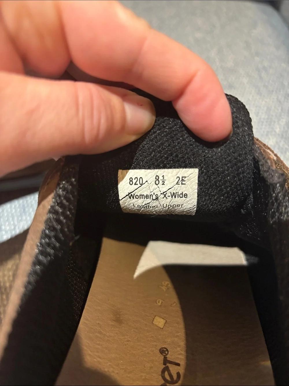 Orthofeet Bismarck leather shoes! 8.5W